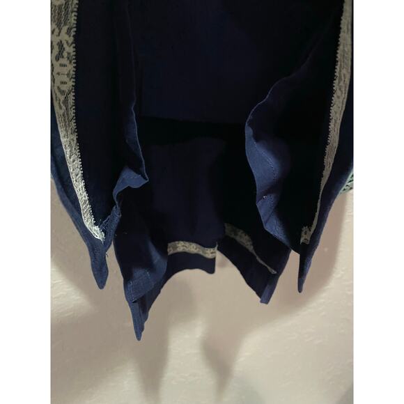 Lilly Pulitzer Stephanie Shift Dress Blue Embroidery Preppy Sz 8 - Picture 4 of 7